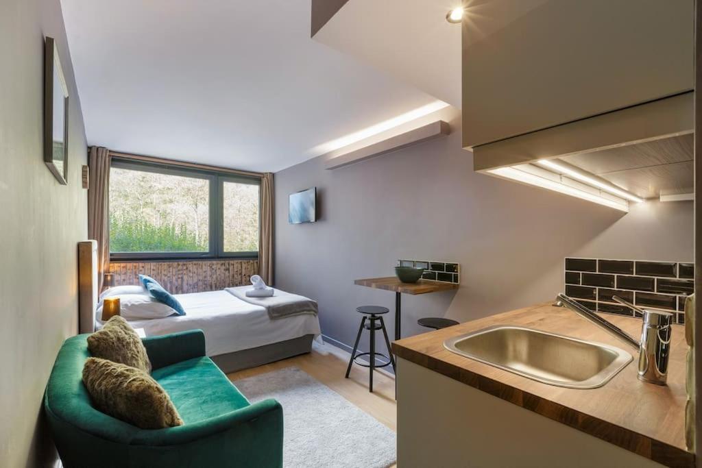 Fantastic Studio By The Lake With Mountain View Chamonix Mont Blanc Exterior foto